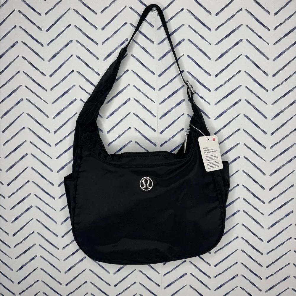 NWT Lululemon Inspired Black Shoulder bag 4L o/s - Picture 5 of 8